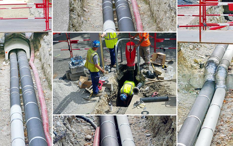 assainissement canalisation Guernes
